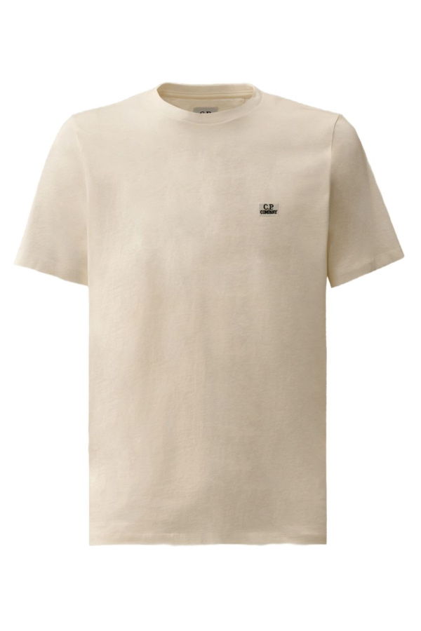 C.P. Company Logo Cotton Tee - White