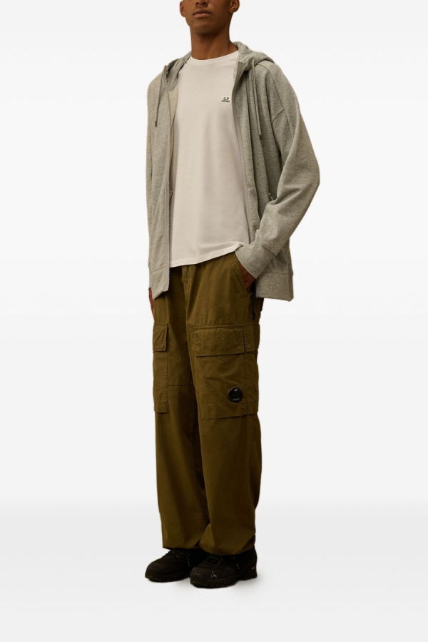 C.P. Company Logo Cotton Tee - White