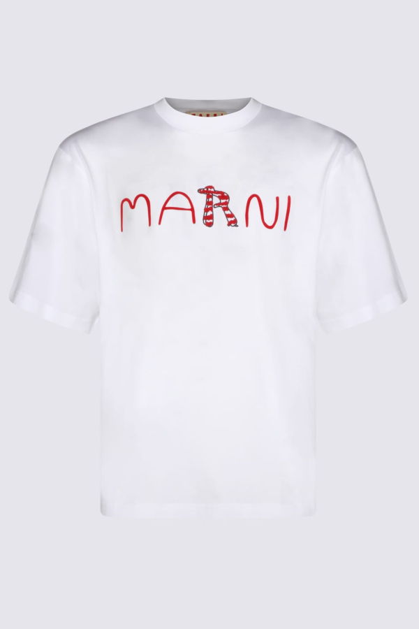Marni Cotton T-Shirt - White