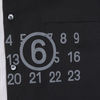 MM6 Maison Margiela White and Black Cotton Shirt - White / Black - Thumbnail 3
