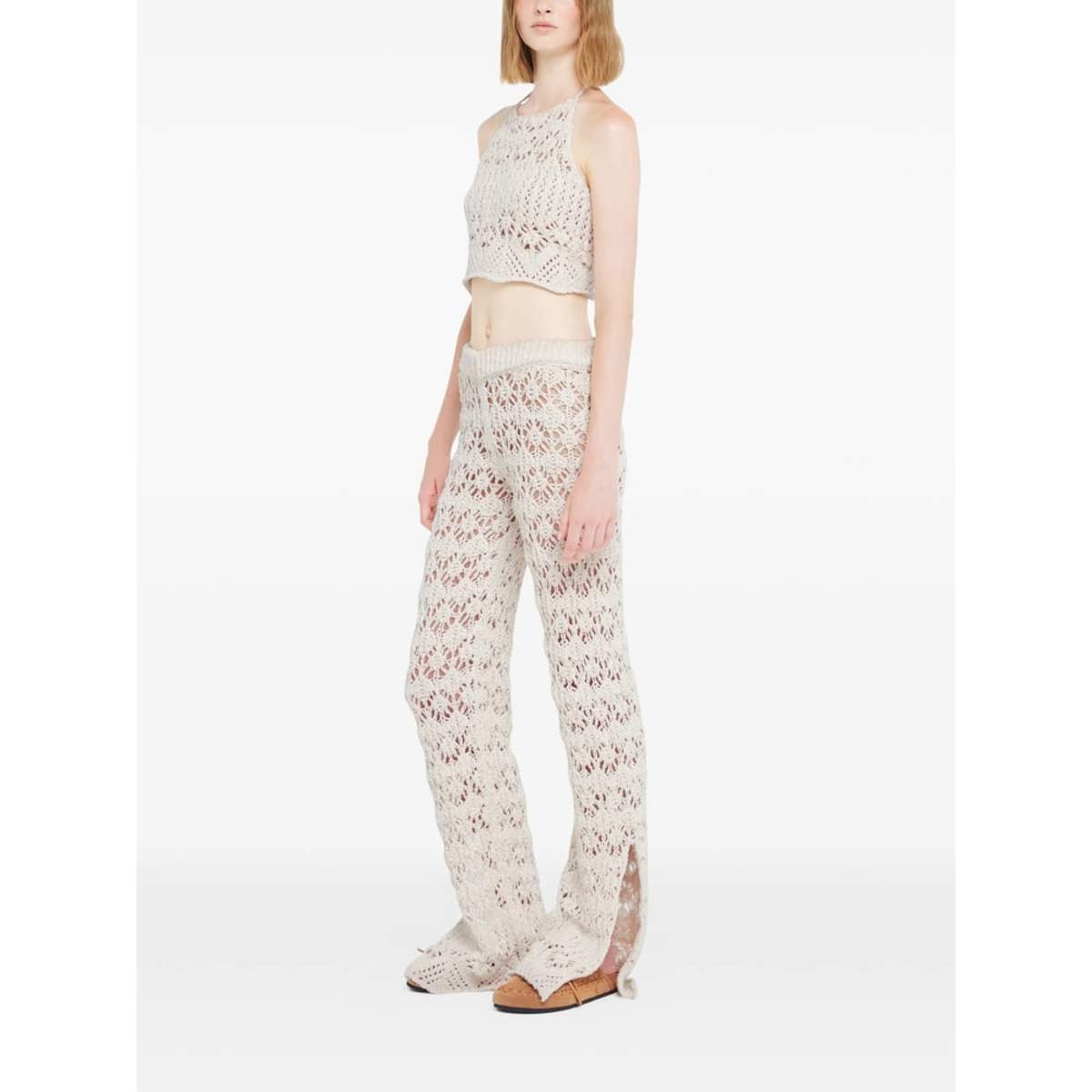 Alanui Pant Pants - White - Image 4 of 5