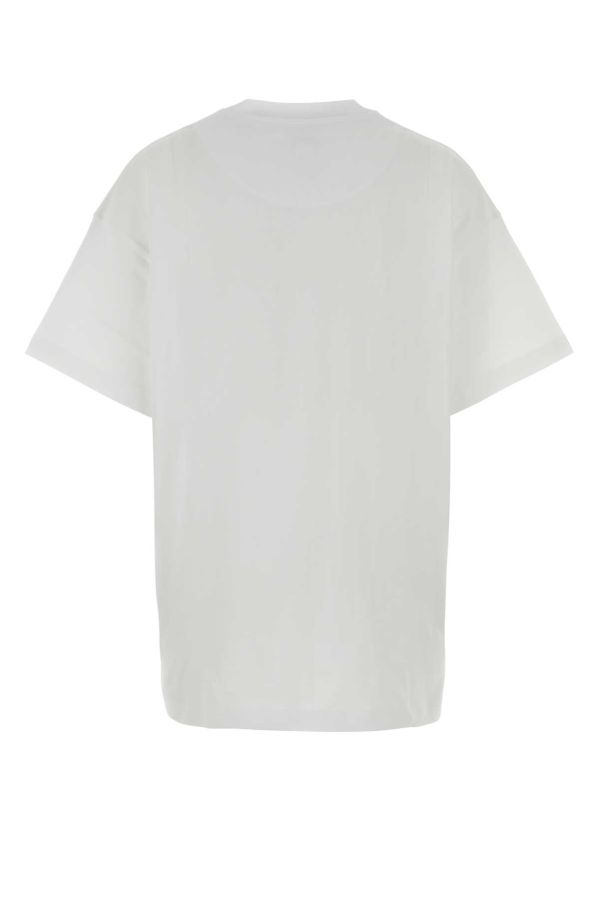 Patou White Cotton Oversize T-Shirt - White