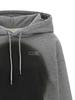MM6 Maison Margiela Numeric Signature MM6 Spray Hoodie - Gray - Thumbnail 3