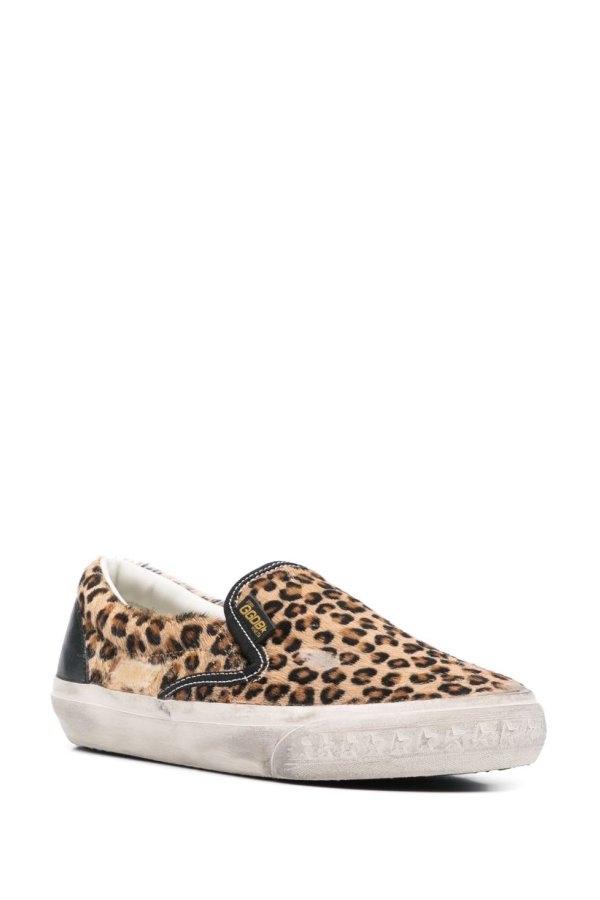 Golden Goose Vce Slip On Sneakers - Brown