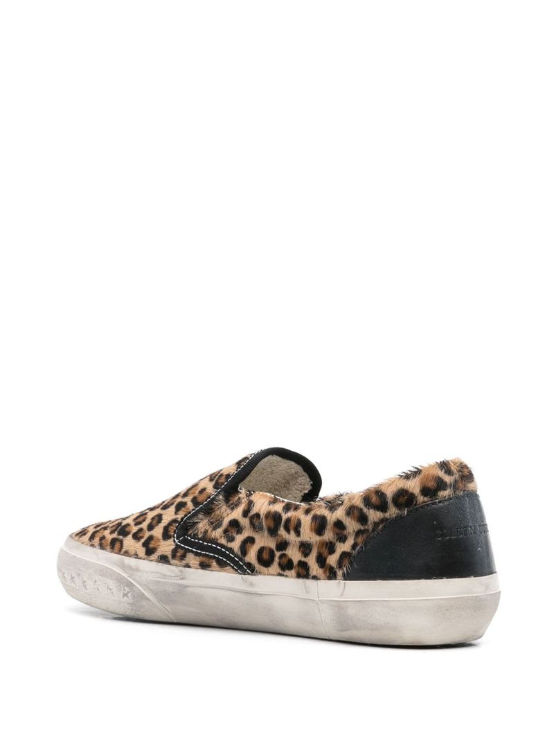 Golden Goose Vce Slip On Sneakers - Brown