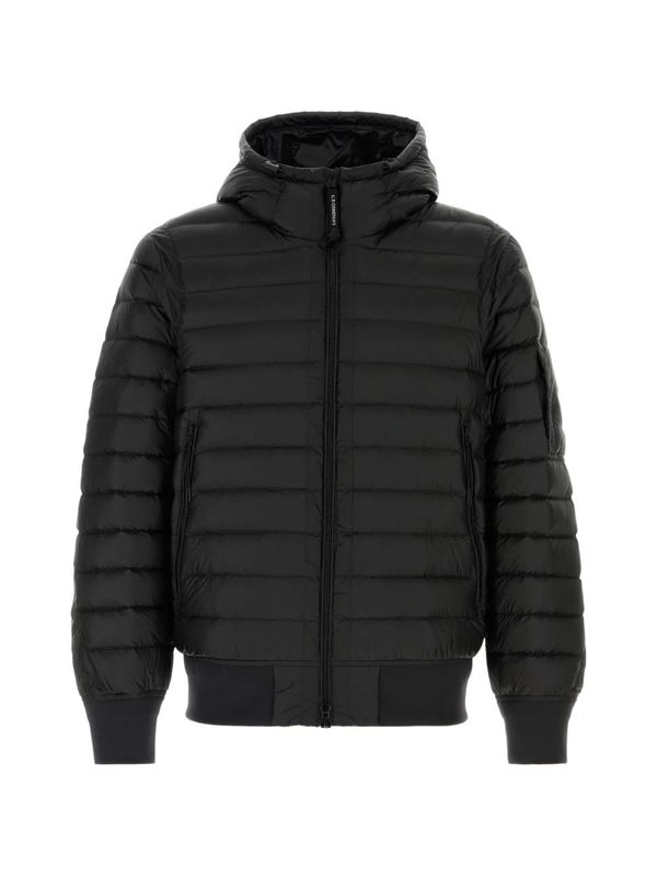 C.P. Company Dd Shell Hooded Down Jacket - Black