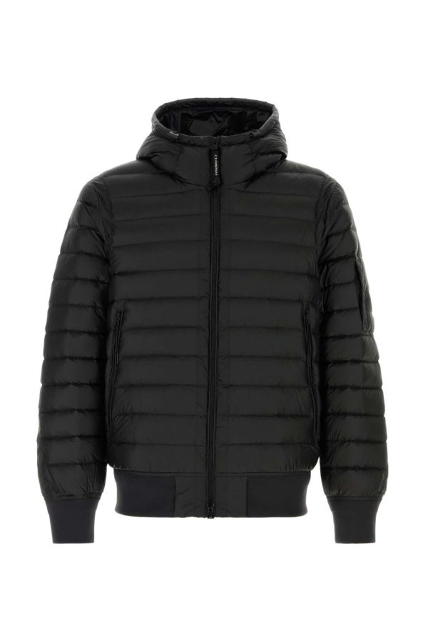 C.P. Company Dd Shell Hooded Down Jacket - Black