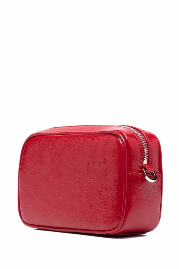 Golden Goose Star Mini Leather Crossbody Bag - Red