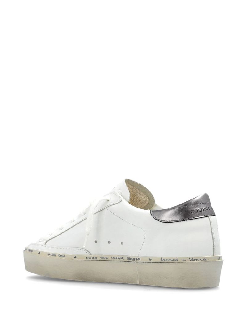 Golden Goose Hi Star Leather Sneakers - White