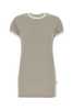 MM6 Maison Margiela Embroidered Stretch Cotton Mini Dress - GIALLOBLUBIANCOSPORCO - Thumbnail 1