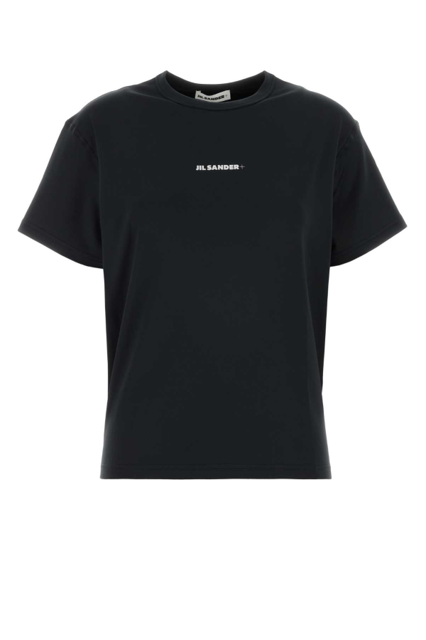 Jil Sander Stretch Polyester T-Shirt - Black