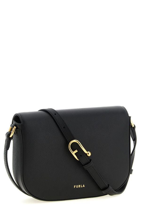Furla Moonlight Small Crossbody Bag - Black