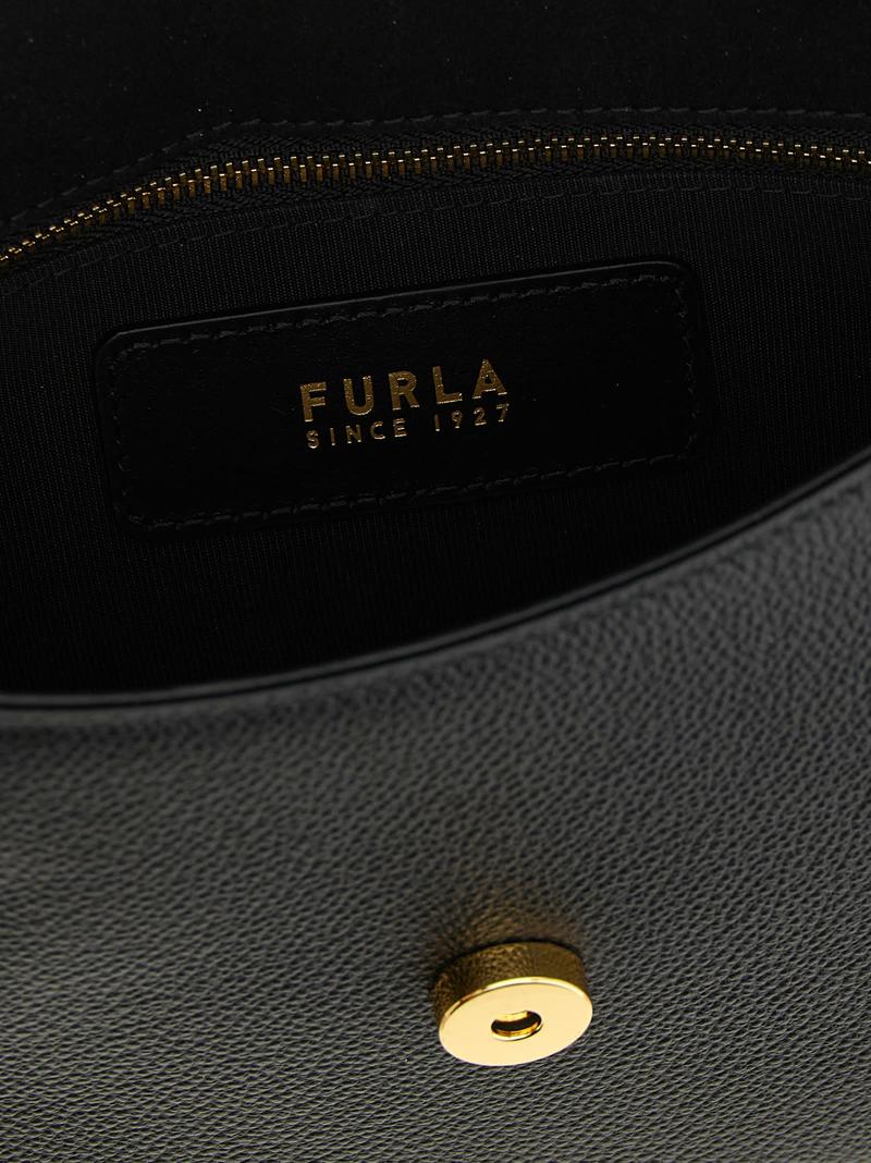 Furla Moonlight Small Crossbody Bag - Black