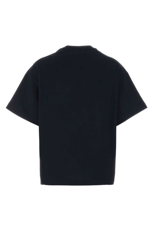 Jil Sander Logo Cotton T-Shirt - Blue