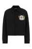 Kenzo Cotton Blend Jacket - Black - Thumbnail 1