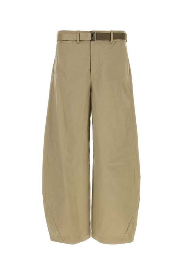 sacai Khaki Cotton Chino Pant Pants - Beige sacai Khaki Cotton Chino Pant Pants - Beige