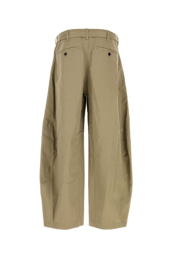 sacai Khaki Cotton Chino Pant Pants - Beige