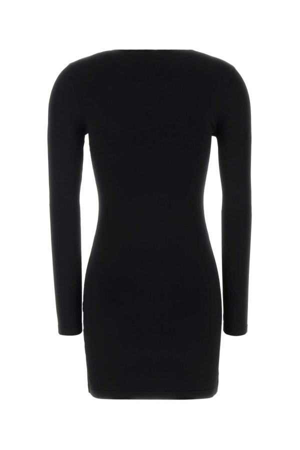 ALEXANDER WANG Stretch Viscose Blend Mini Dress - Black