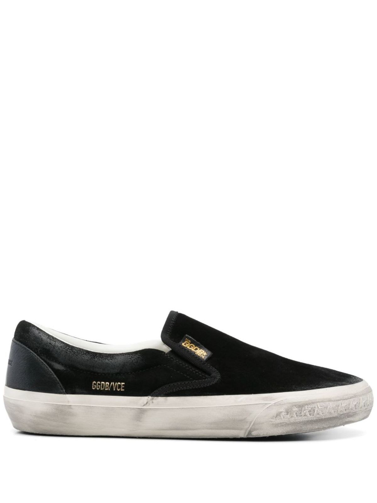 Golden Goose Vce Slip On Sneakers - Black - Image 1 of 4