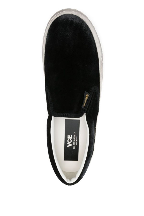 Golden Goose Vce Slip On Sneakers - Black