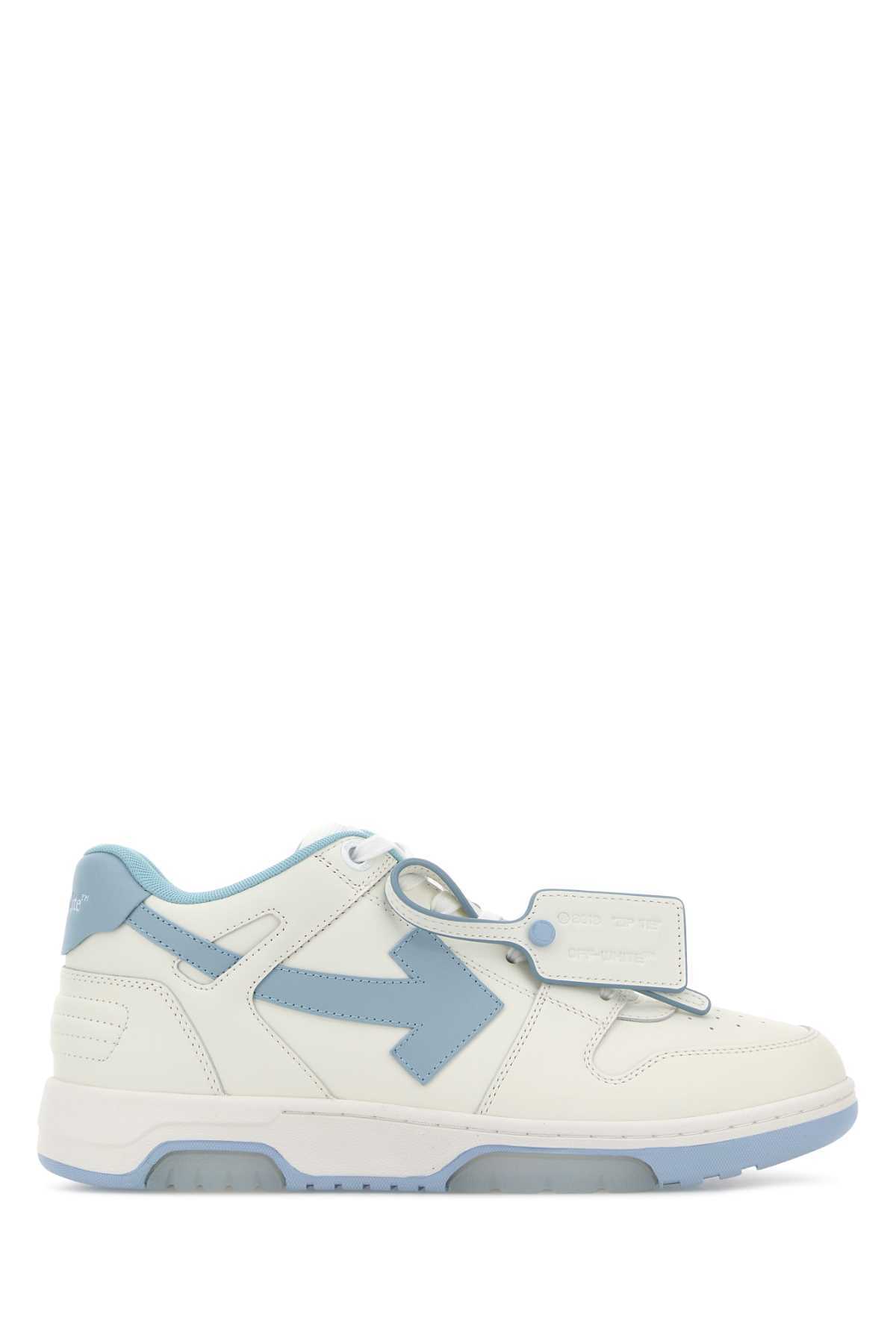 Off-White Out Of Office Sneakers - White Light Blue - Image 1 of 2