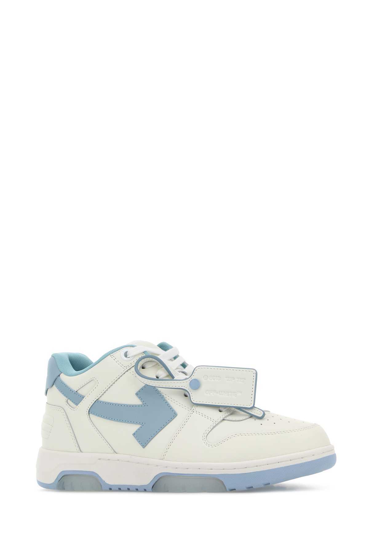 Off-White Out Of Office Sneakers - White Light Blue - Image 2 of 2