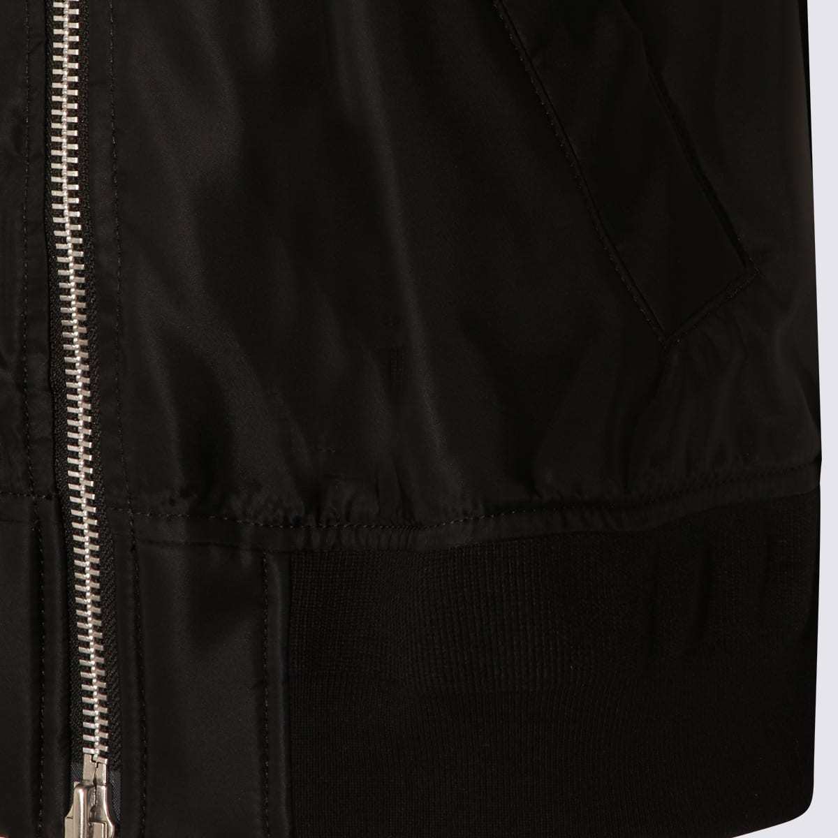 sacai Black Casual Jacket - Black - Image 4 of 4