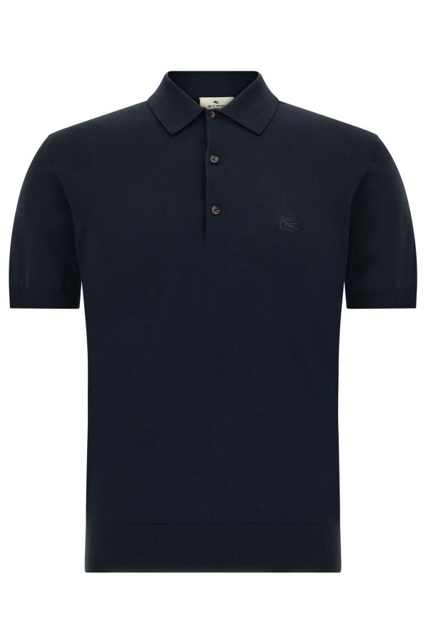 Etro Pegaso Polo Shirt - Blue