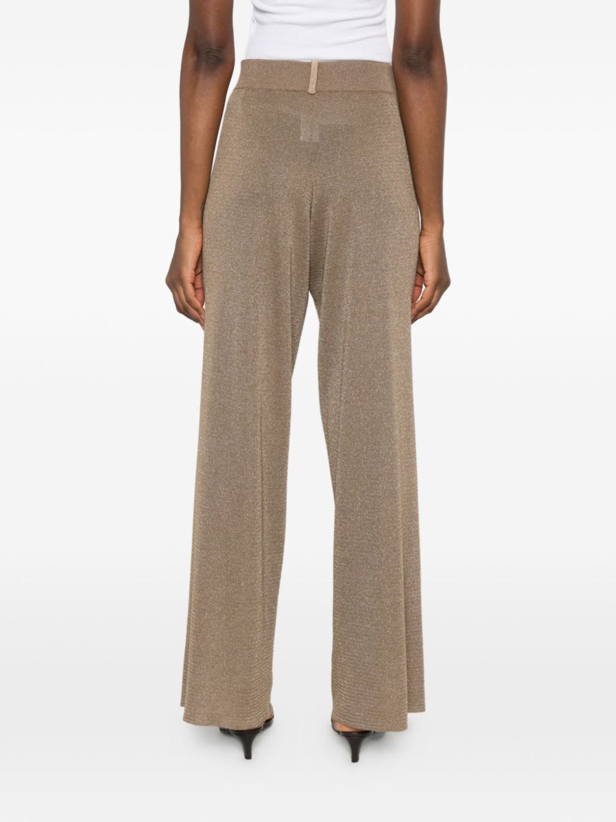 Fabiana Filippi Wide-Leg Trousers - Grigio - Image 5 of 5