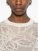 Fabiana Filippi Openwork Crewneck T-Shirt - White - Thumbnail 3