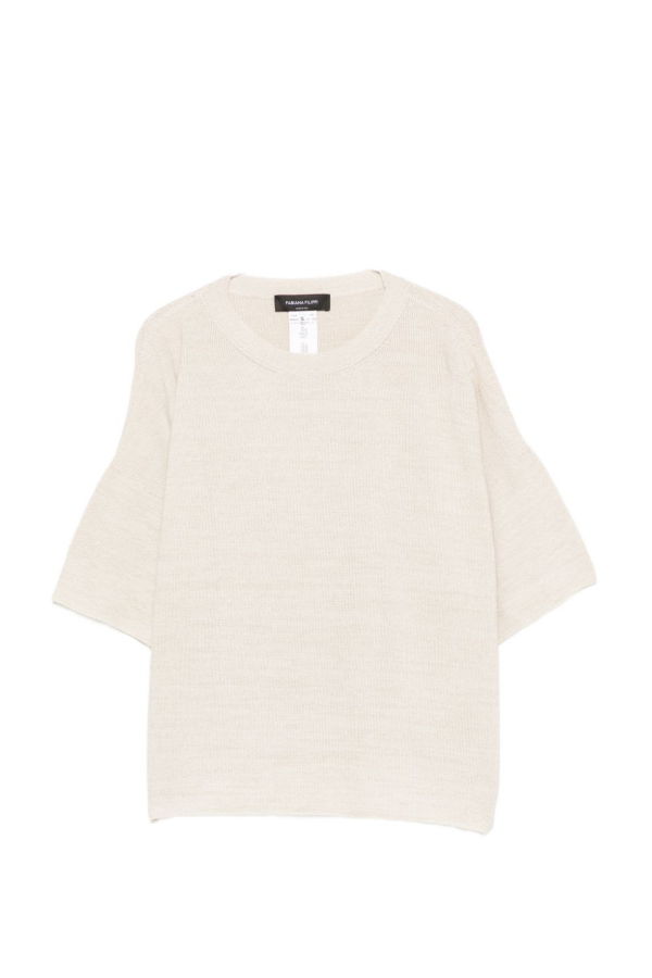 Fabiana Filippi Cotton Blend T-Shirt - White