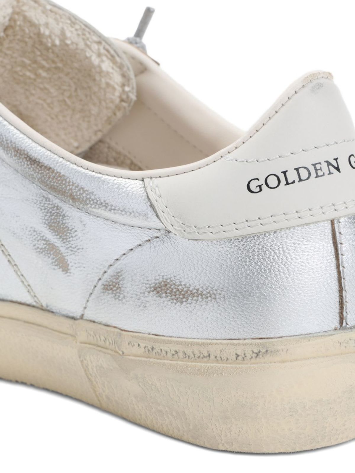 Golden Goose Soul-star Sneakers - Silver - Image 3 of 4