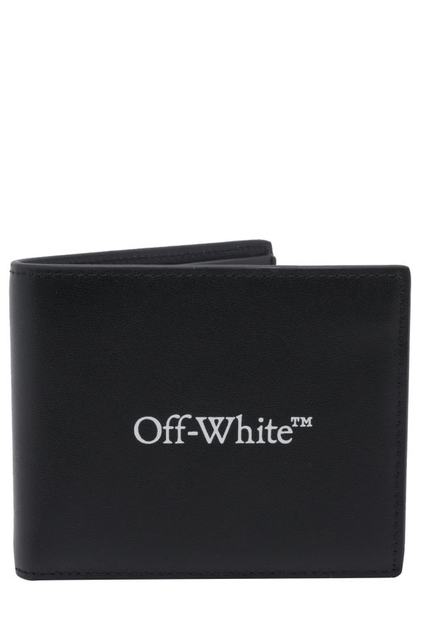 Off-White Bookish Bifold Logo Wallet - Black