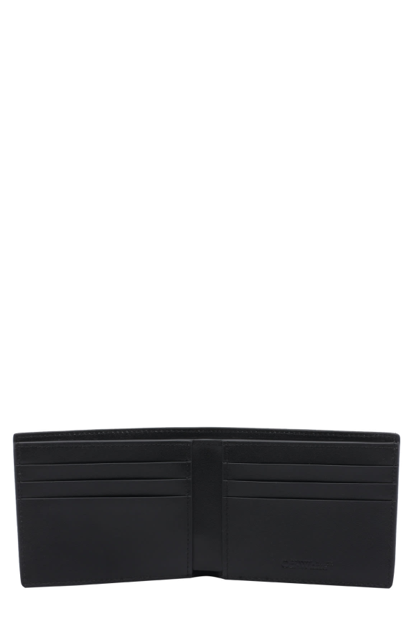 Off-White Bookish Bifold Logo Wallet - Black