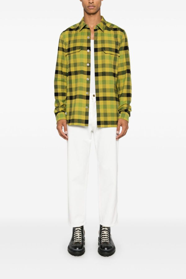 Golden Goose Loose Fit Denim Jeans - White