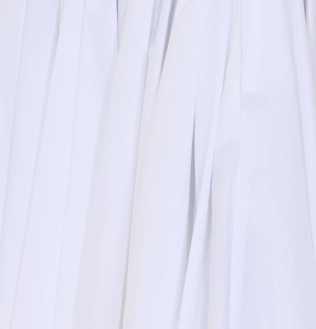 Ami Alexandre Mattiussi Midi Corolla Skirt - White - Image 3 of 4