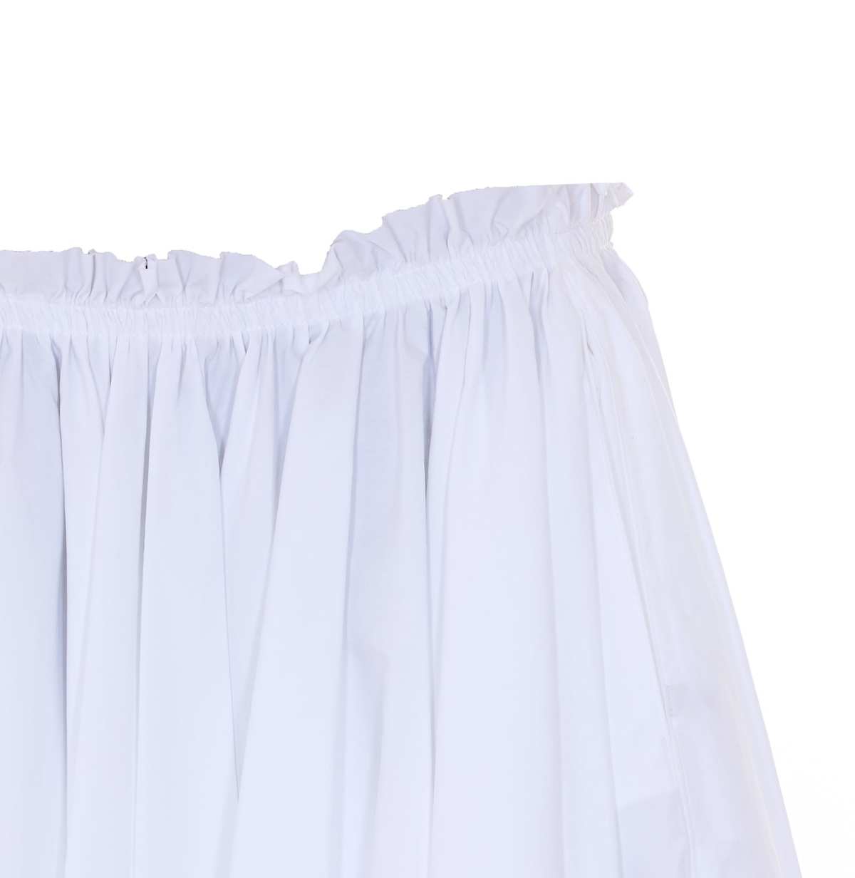 Ami Alexandre Mattiussi Midi Corolla Skirt - White - Image 4 of 4