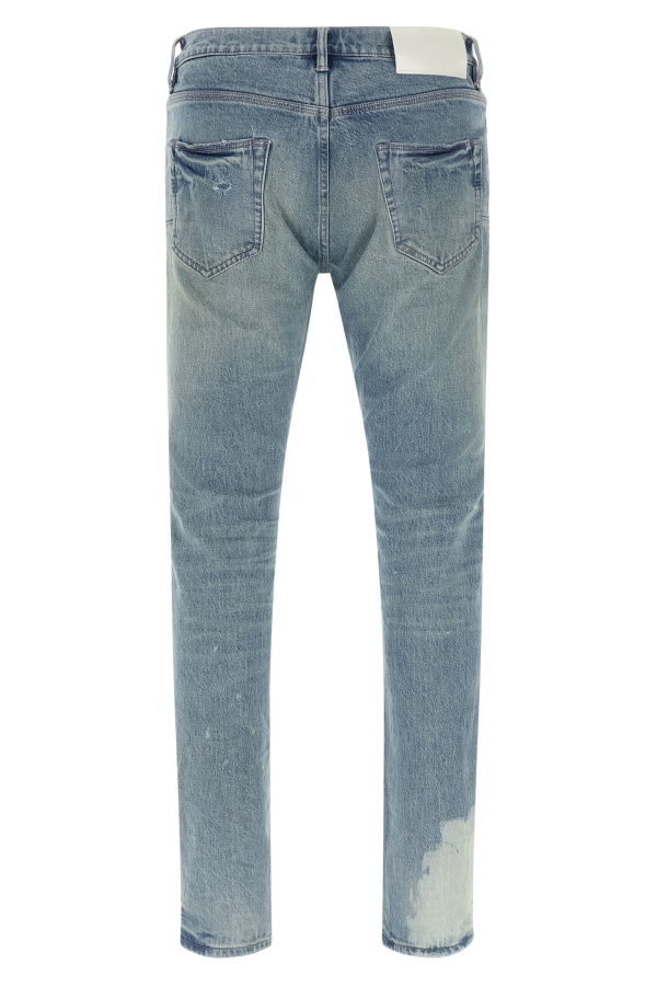 PURPLE P001 Repairs Jeans - Light Blue