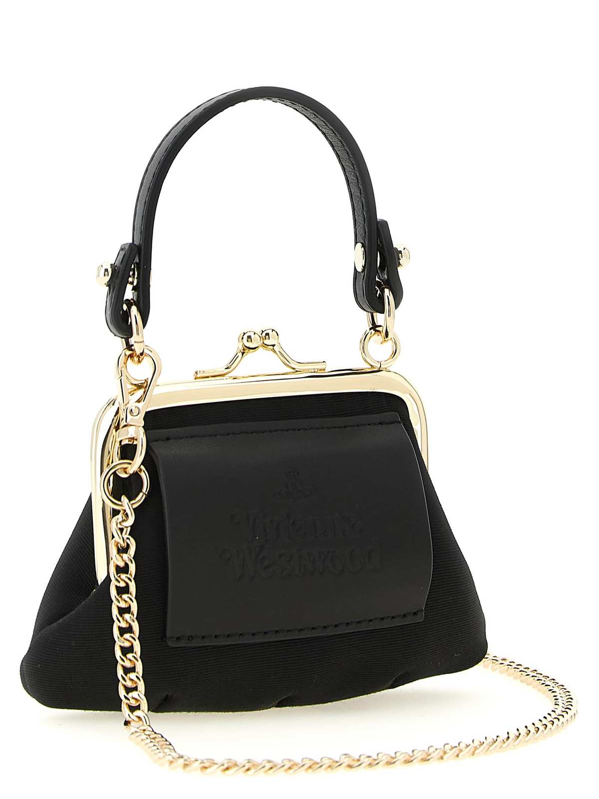 Vivienne Westwood Mini Granny Tote - Black - Image 2 of 4
