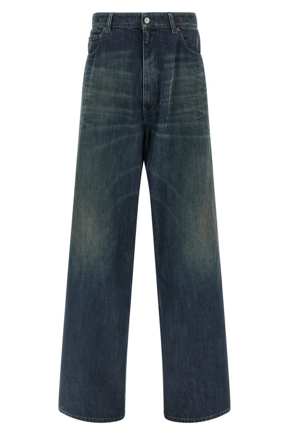 MM6 Maison Margiela Numeric Signature MM6 Jeans - Blue