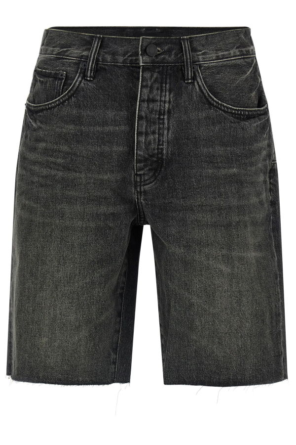 PURPLE P059 Kamari Bermuda Shorts - Black