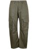 Golden Goose Cotton Cargo Trousers - Olive Green - Thumbnail 1