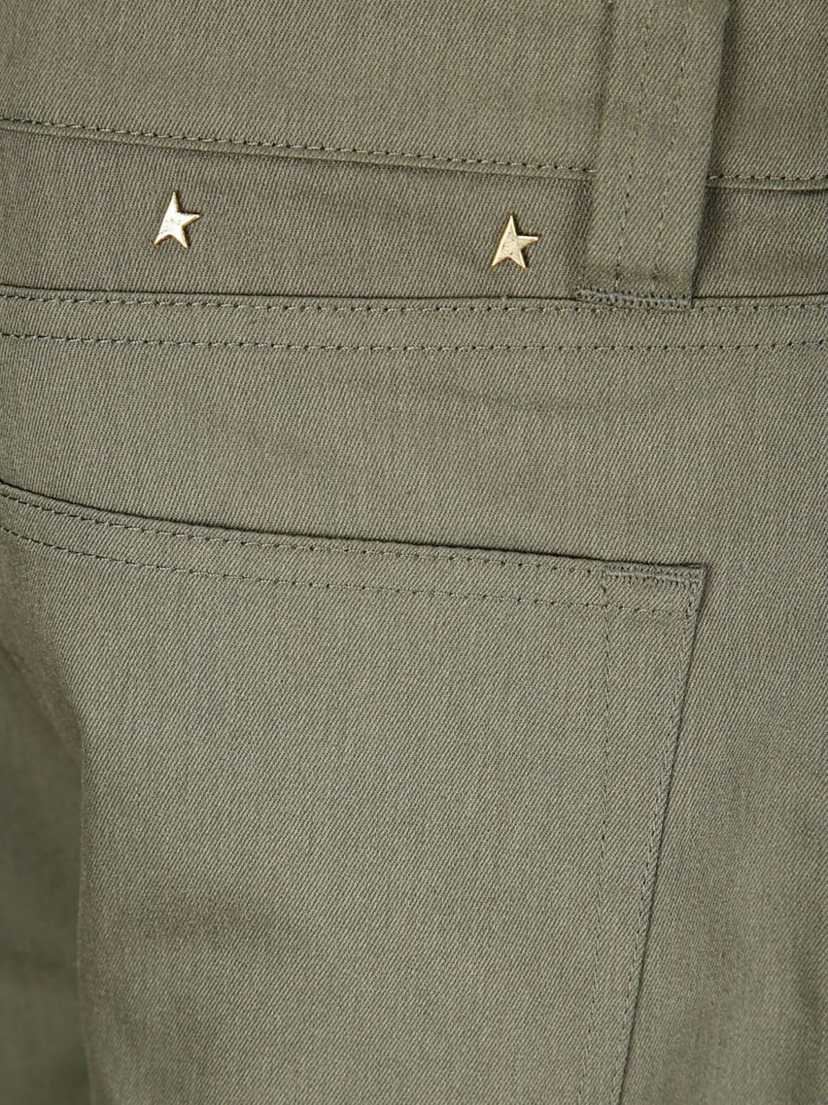 Golden Goose Cotton Cargo Trousers - Olive Green - Image 3 of 3