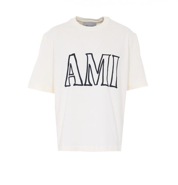 Ami Alexandre Mattiussi Ami Print T-Shirt - White