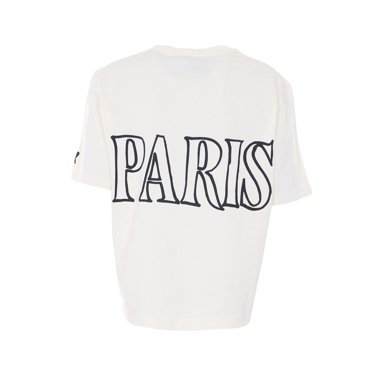 Ami Alexandre Mattiussi Ami Print T-Shirt - White - Image 2 of 4