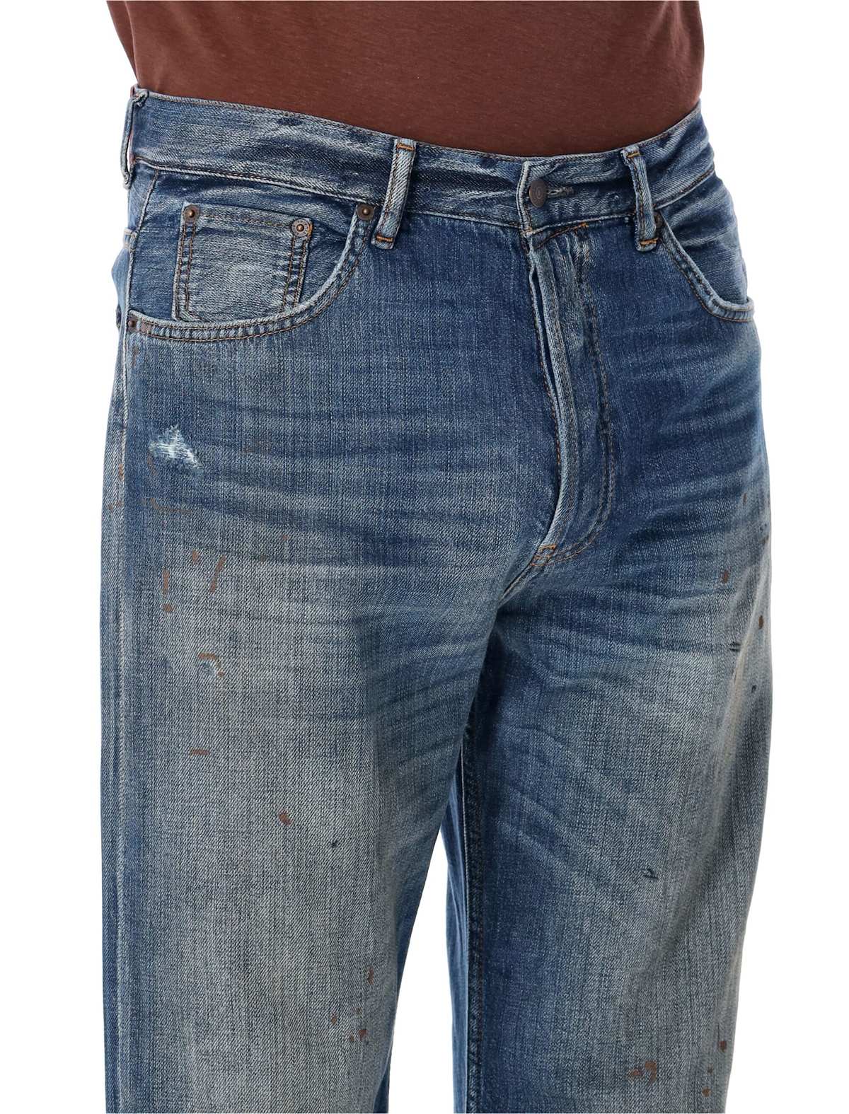 Acne Studios 2021f Jeans - Mid Blue - Image 3 of 3