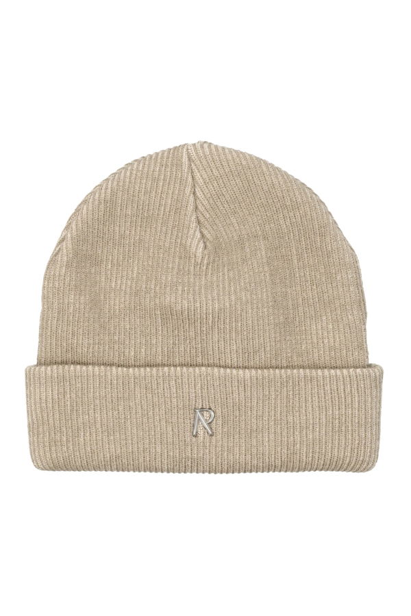 Represent Rib Knit Beanie - Dark Taupe