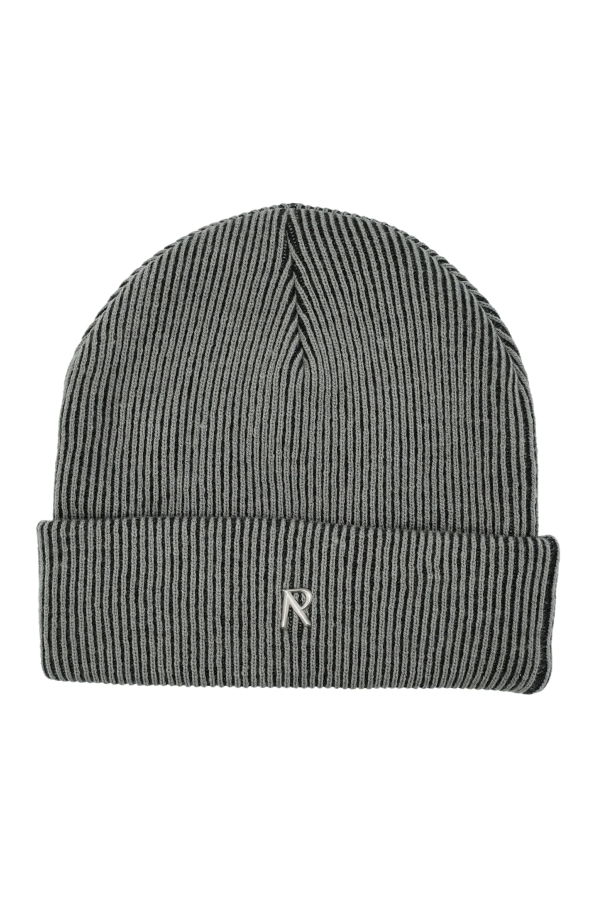 Represent Rib Knit Beanie - Vintage Grey