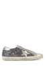 Golden Goose Embellished Leather Super Star Classic Sneakers - GREYSILVER - Thumbnail 1