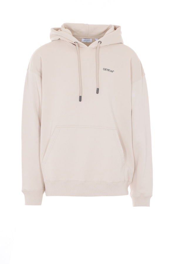 Off-White Half Arrow Skate Hoodie - Beige